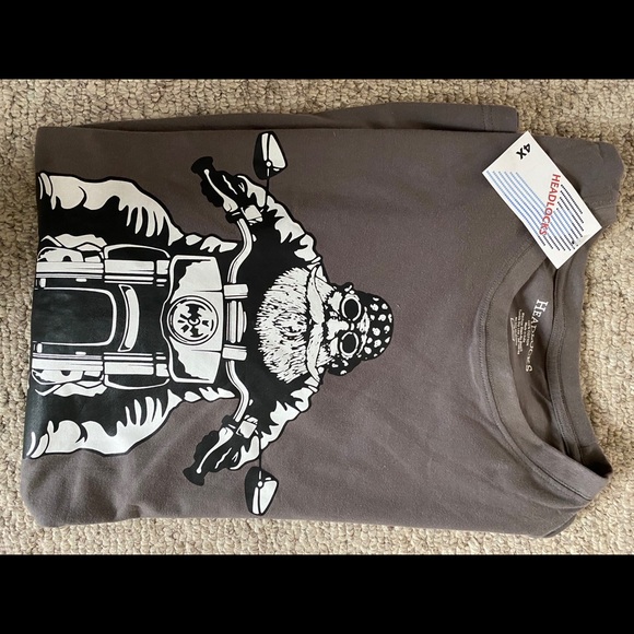 NWT Headlocks Big Man Size 4X graphic motorcycle - Picture 3 of 5